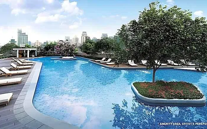 Hotel Maru Air 52f; Makati Sky View, 2 Double Beds